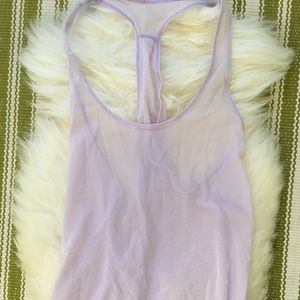 Lulumeon Mesh Workout Tank